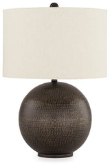 Hambell Black/Gold Finish Table Lamp