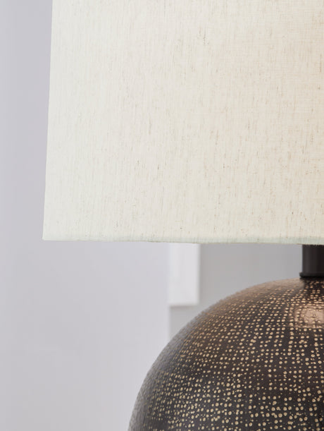 Hambell Black/Gold Finish Table Lamp