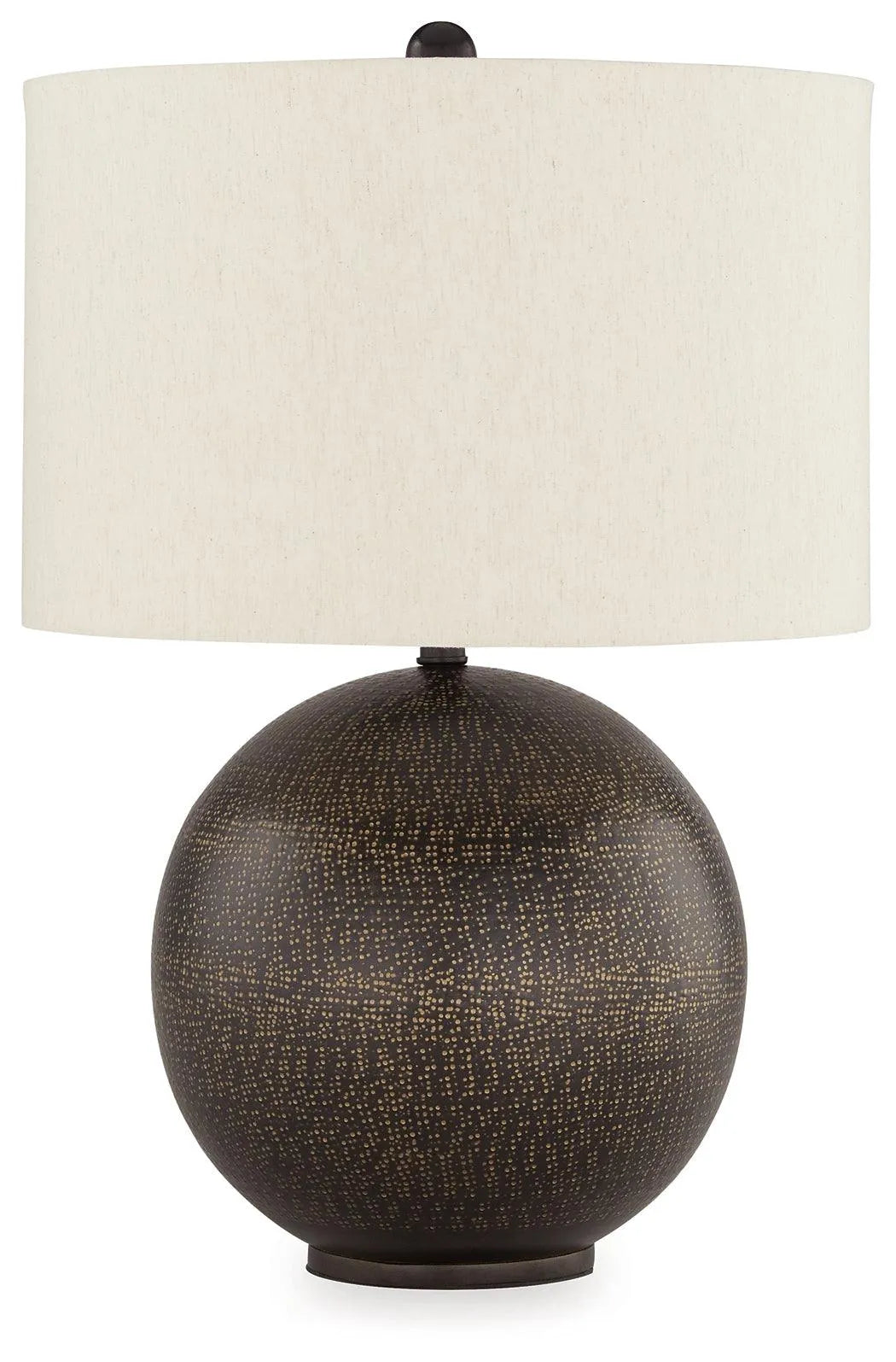 Hambell Black/Gold Finish Table Lamp by Ashley at Eve Furniture