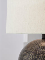 Hambell Black/Gold Finish Table Lamp by Ashley at Eve Furniture
