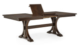 Hamil Brown & Beige Extendable Dining Room Set by Crown Mark at Eve Furniture