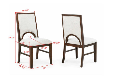 Hamil Brown 6-Piece Dining Room Set by Crown Mark at Eve Furniture