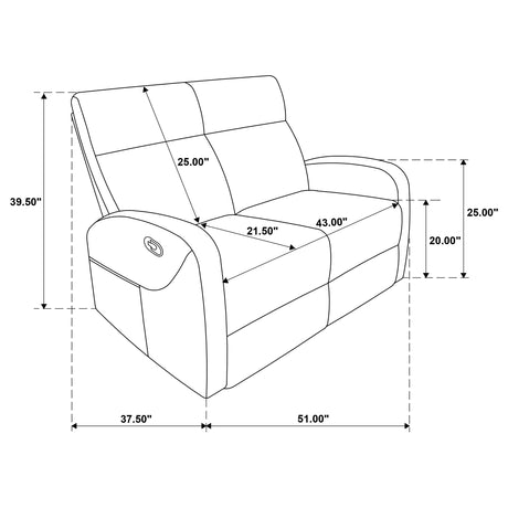 Hamilton 2-piece Chenille Manual Reclining Sofa Set Sand by Coaster at Eve Furniture