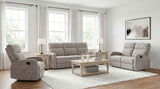 Hamilton 3-piece Chenille Manual Reclining Sofa Set Sand by Coaster at Eve Furniture