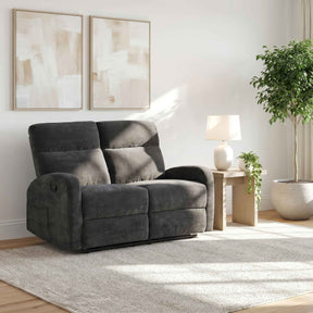 Hamilton Chenille Upholstered Manual Reclining Loveseat Charcoal Grey by Coaster at Eve Furniture