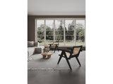 Hamlet Accent Chair in Black and Natural Cane (set of 2) by Manhattan Comfort at Eve Furniture