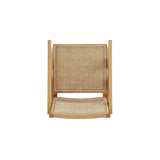 Hamlet Accent Chair in Nature Cane by Manhattan Comfort at Eve Furniture