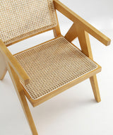 Hamlet Accent Chair in Nature Cane (set of 2) by Manhattan Comfort at Eve Furniture