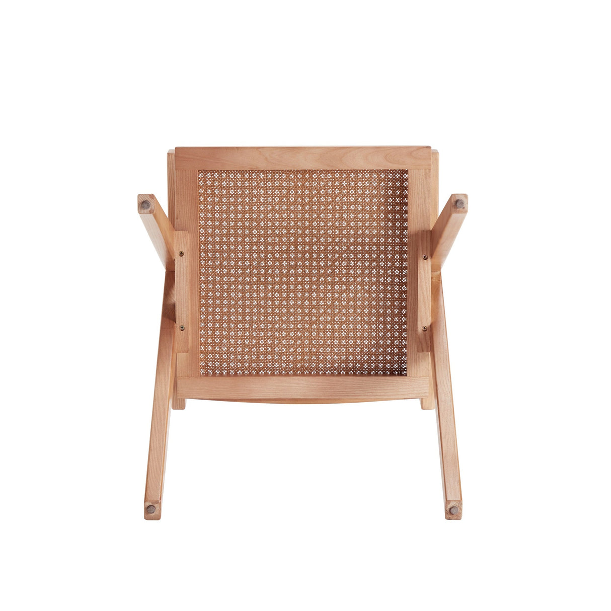 Hamlet Dining Arm Chair in Nature Cane by Manhattan Comfort at Eve Furniture