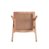 Hamlet Dining Arm Chair in Nature Cane by Manhattan Comfort at Eve Furniture