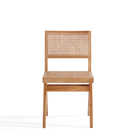Hamlet Dining Chair in Nature Cane (set of 2) by Manhattan Comfort at Eve Furniture