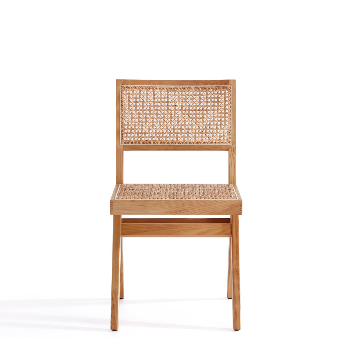 Hamlet Dining Chair in Nature Cane (set of 2) by Manhattan Comfort at Eve Furniture
