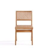 Hamlet Dining Chair in Nature Cane (set of 2) by Manhattan Comfort at Eve Furniture