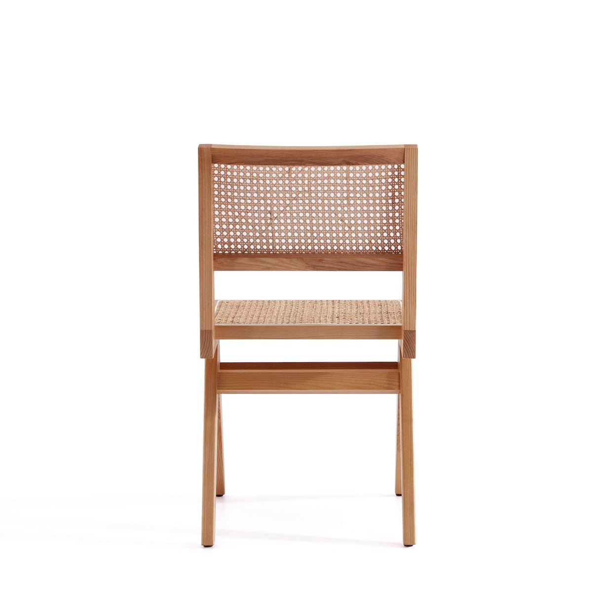 Hamlet Dining Chair in Nature Cane (set of 2) by Manhattan Comfort at Eve Furniture