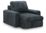 HamlinBay Gunmetal Power Gliding Chaise by Ashley at Eve Furniture