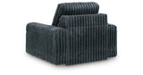 HamlinBay Gunmetal Power Gliding Chaise by Ashley at Eve Furniture