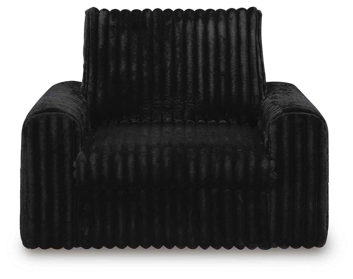 HamlinBay Onyx Power Gliding Chaise by Ashley at Eve Furniture