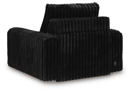 HamlinBay Onyx Power Gliding Chaise by Ashley at Eve Furniture