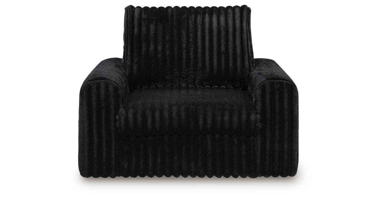 HamlinBay Onyx Power Gliding Chaise by Ashley at Eve Furniture