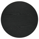 Hamlyn Black 2-piece Round Fluted Coffee and End Table Set by Coaster at Eve Furniture