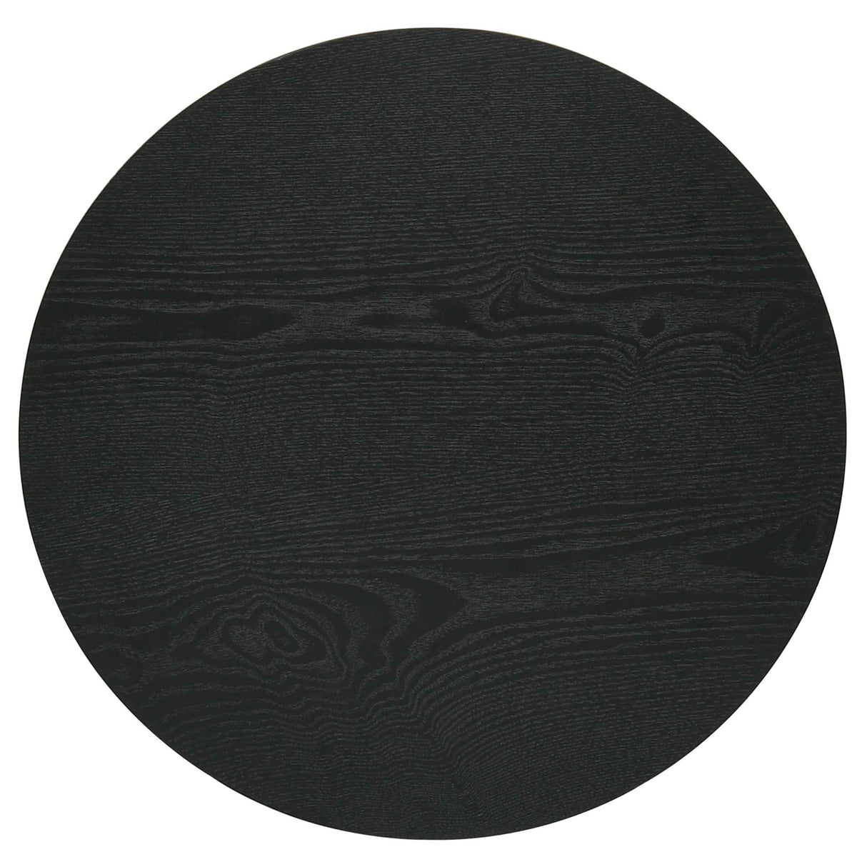 Hamlyn Black 3-piece Round Fluted Coffee and End Table Set by Coaster at Eve Furniture