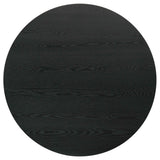 Hamlyn Black 43-inch Round Wood Counter Height Dining Table by Coaster at Eve Furniture