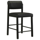 Hamlyn Black 5-piece Round Wood Counter Height Dining Set by Coaster at Eve Furniture