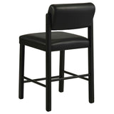 Hamlyn Black 5-piece Round Wood Counter Height Dining Set by Coaster at Eve Furniture