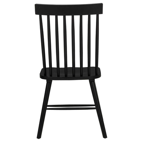 Hamlyn Black 5-piece Round Wood Dining Set by Coaster at Eve Furniture