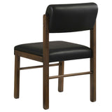 Hamlyn Black/Walnut 5-piece Round Wood Dining Set by Coaster at Eve Furniture