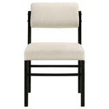 Hamlyn Cream/Black 5-piece Round Wood Dining Set by Coaster at Eve Furniture