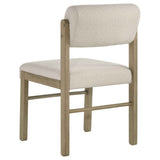 Hamlyn Cream/Natural Oak 5-piece Round Wood Dining Set by Coaster at Eve Furniture