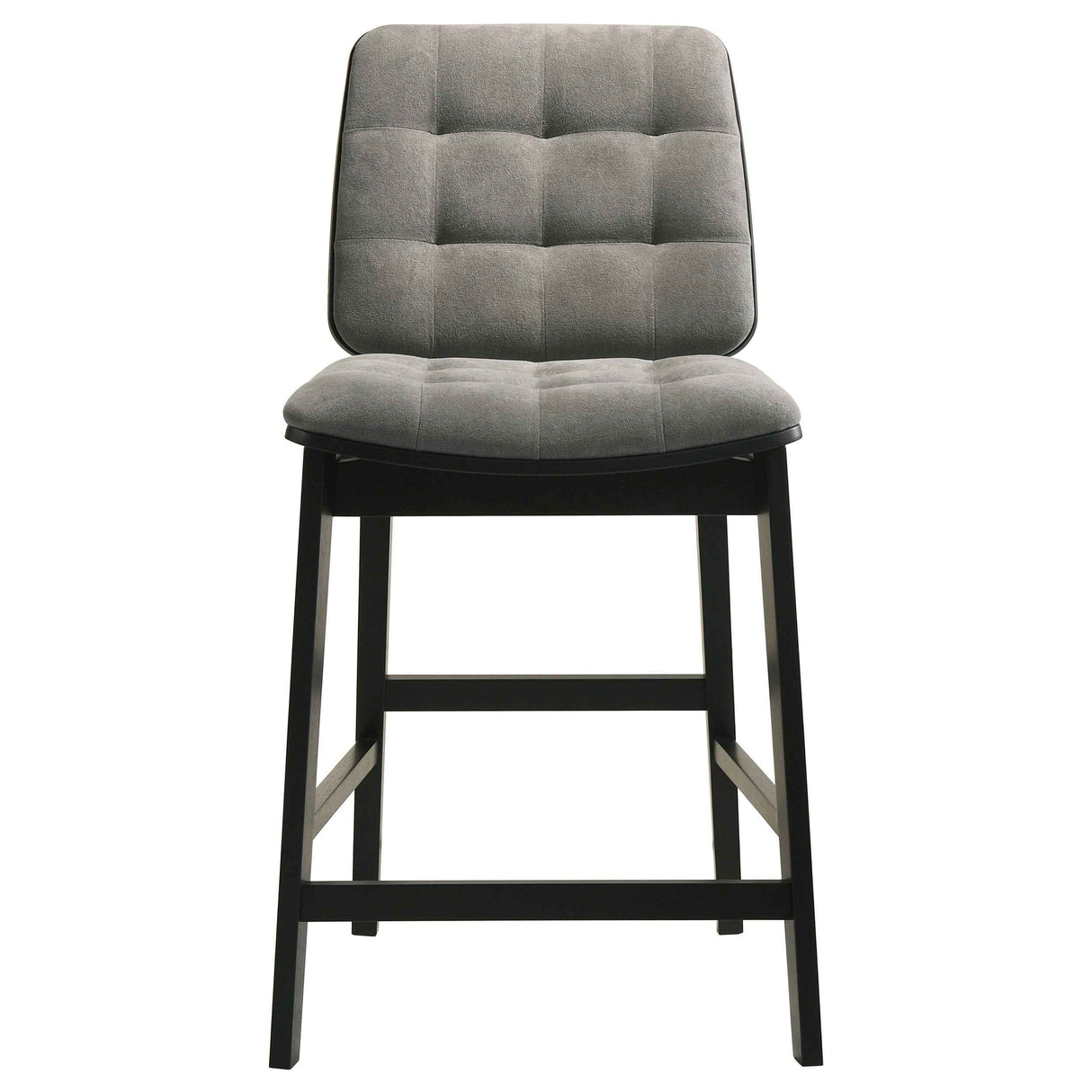 Hamlyn Grey/Black 5-piece Round Wood Counter Height Dining Set by Coaster at Eve Furniture