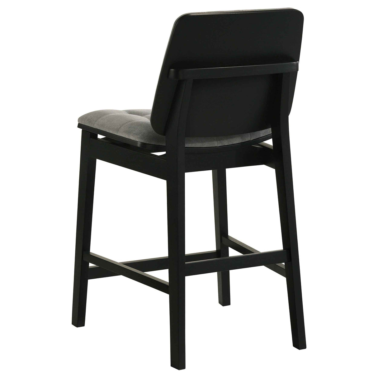 Hamlyn Grey/Black 5-piece Round Wood Counter Height Dining Set by Coaster at Eve Furniture