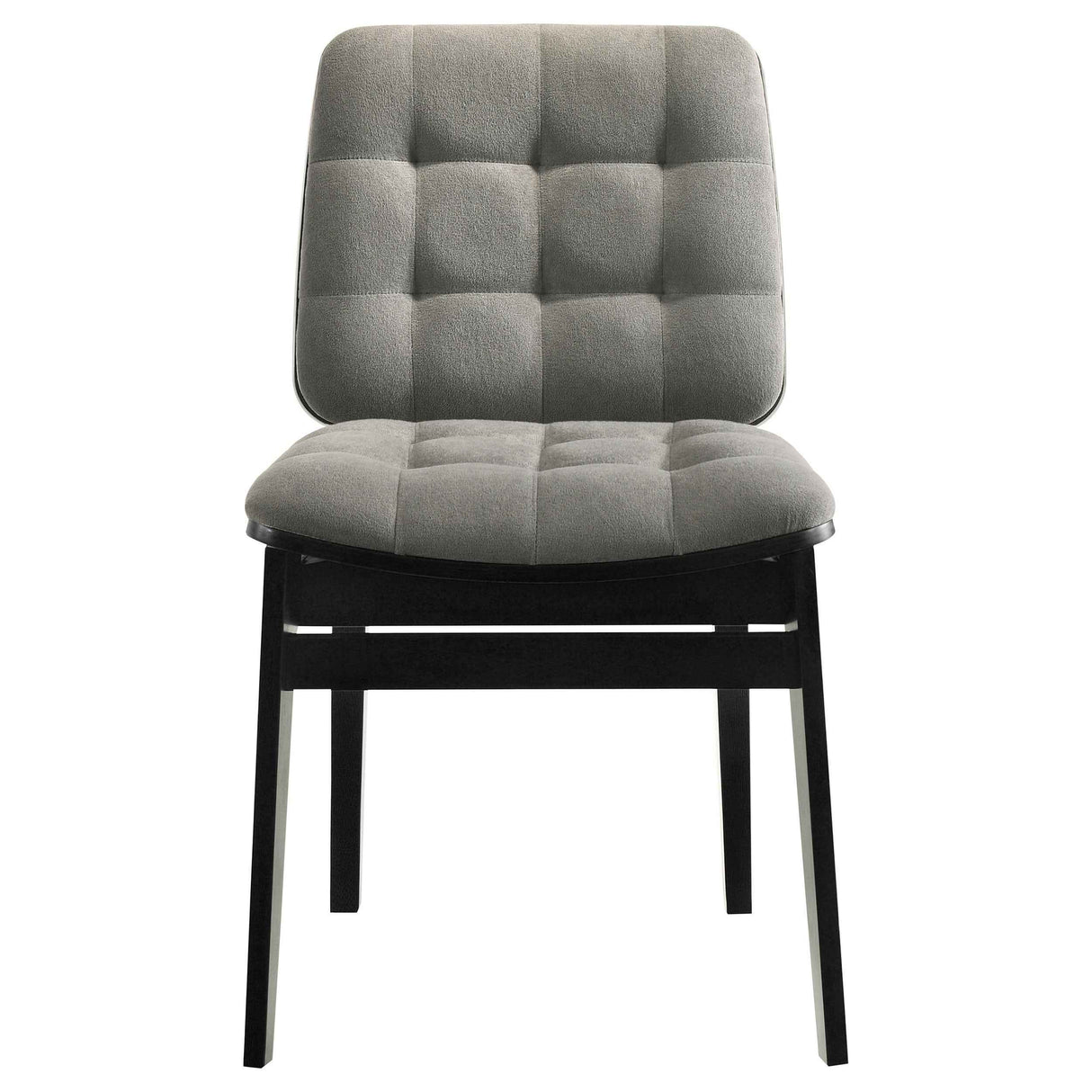 Hamlyn Grey/Black 5-piece Round Wood Dining Set by Coaster at Eve Furniture
