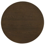Hamlyn Walnut 3-piece Round Fluted Coffee and End Table Set by Coaster at Eve Furniture