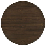 Hamlyn Wheat/Walnut 5-piece Round Wood Dining Set by Coaster at Eve Furniture