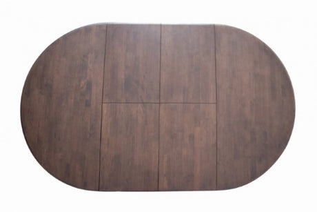 Hammel Rich Walnut 7-Piece Dining Room Set by Furniture of America at Eve Furniture