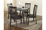 Hammis Dark Brown Dining Chair, Set of 2 by Ashley at Eve Furniture