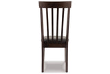 Hammis Dark Brown Dining Chair, Set of 2 by Ashley at Eve Furniture