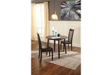 Hammis Dark Brown Dining Drop Leaf Table by Ashley at Eve Furniture