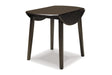 Hammis Dark Brown Dining Drop Leaf Table by Ashley at Eve Furniture
