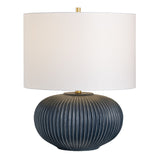 Hamptons Blue Table Lamp by Crestview at Eve Furniture