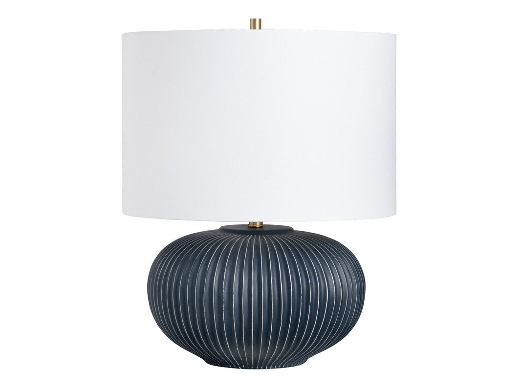 Hamptons Blue Table Lamp by Crestview at Eve Furniture