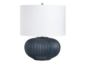 Hamptons Blue Table Lamp by Crestview at Eve Furniture