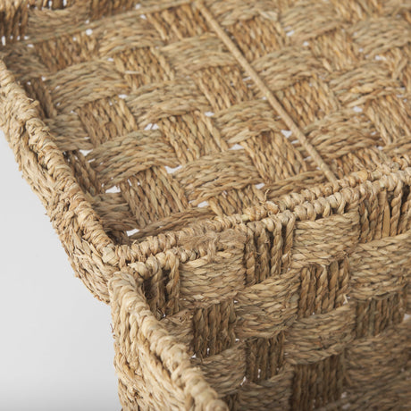 Hanalei Set of 2 Seagrass Boxes with Lids by Mercana at Eve Furniture