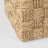Hanalei Set of 2 Seagrass Boxes with Lids by Mercana at Eve Furniture