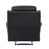 Hancock Black Leather Double Reclining Living Room Set by Homelegance at Eve Furniture