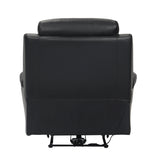 Hancock Black Leather Power Double Reclining Living Room Set by Homelegance at Eve Furniture