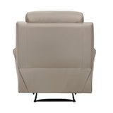 Hancock Latte Leather Double Reclining Living Room Set by Homelegance at Eve Furniture